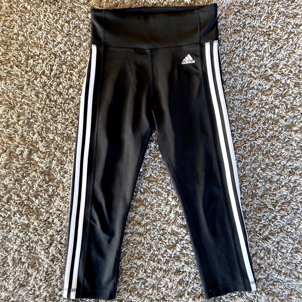 Capri Adidas workout leggings